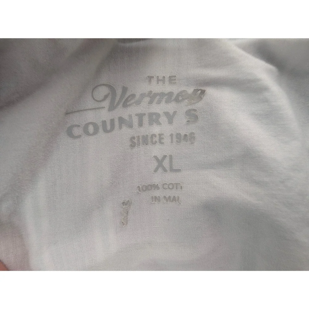 The Vermont‎ Country Store Men's Seersucker Striped Nightshirt Size XL Cotton